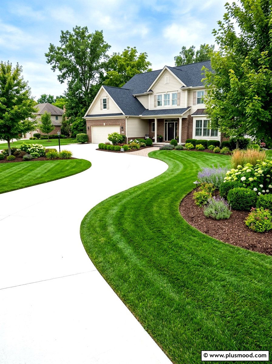 Lawn Edging - 25 summer easy curb appeal ideas
