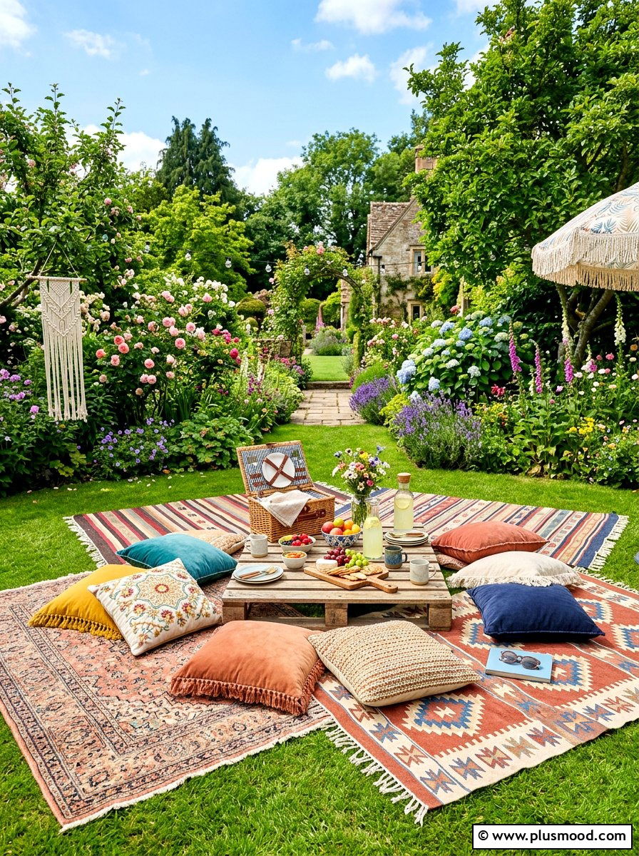 Lawn Picnic Setup - 25 summer cookout setup ideas
