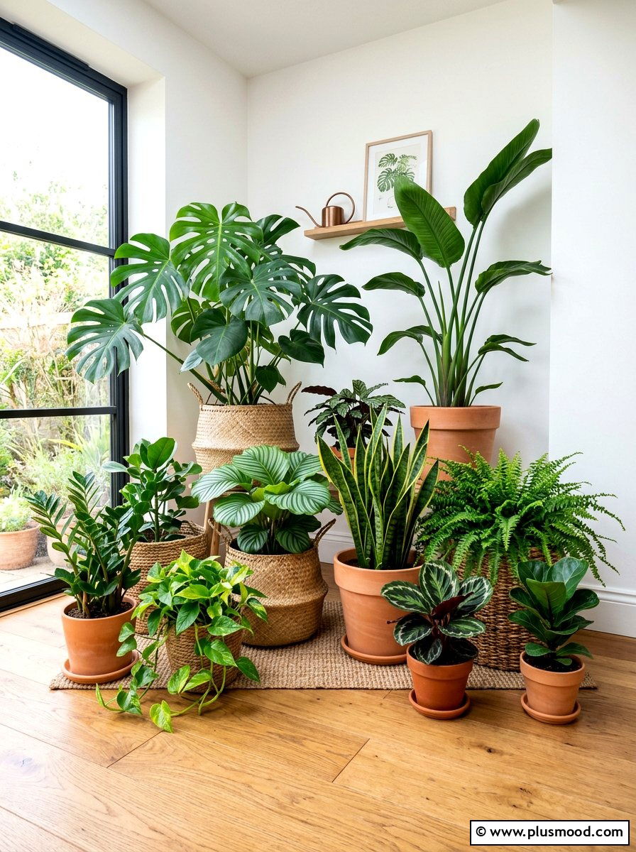 Layered Floor Planter - 25 summer boho planter ideas