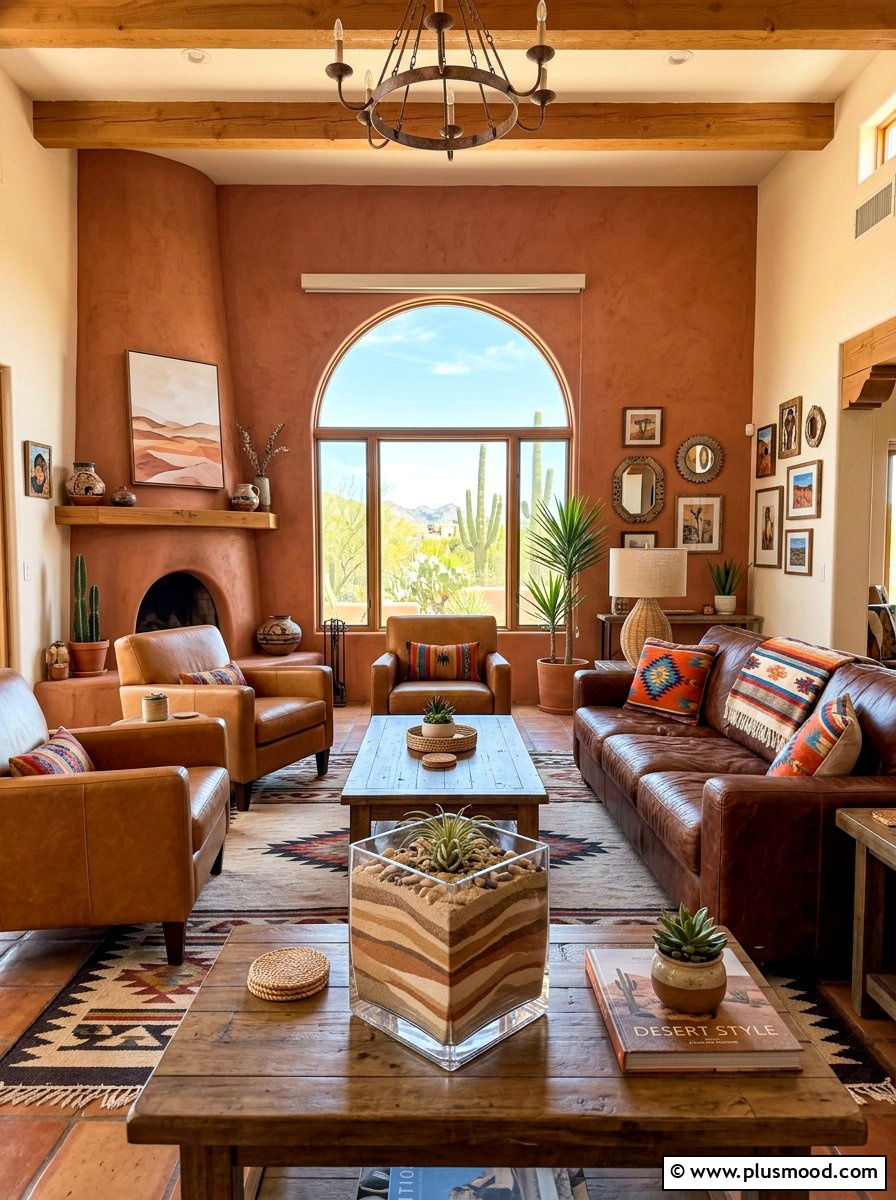 Layered Sand Vase Filler - 25 summer vase filler ideas for living room