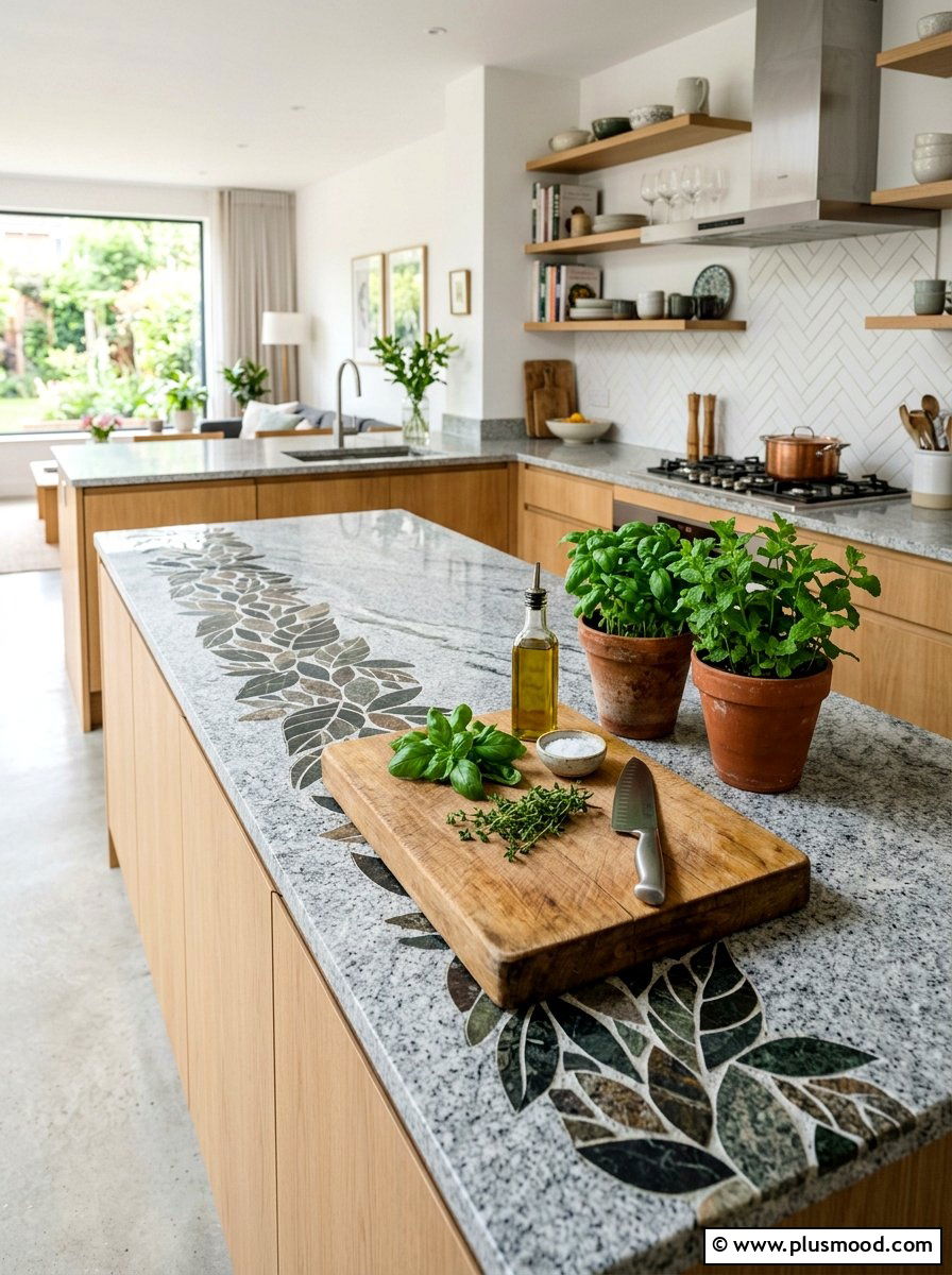 Leaf pattern stones - 25 Painted Rock Ideas