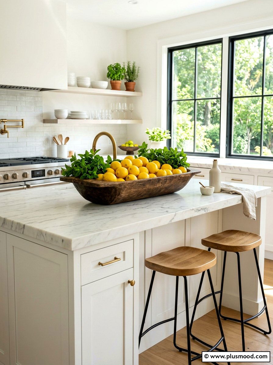 Lemon Bowl Table Arrangement - 25 summer centerpieces for home ideas