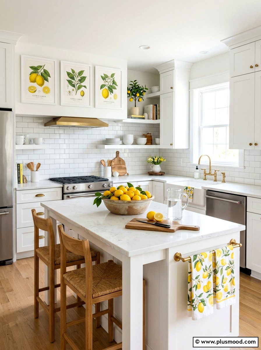 Lemon Kitchen Decor - 25 best summer kitchen decor ideas