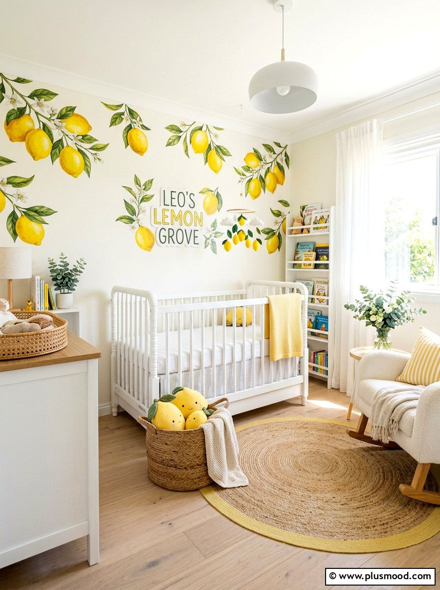 Lemon Nursery Wall Decor - 25 summer lemon theme decor ideas