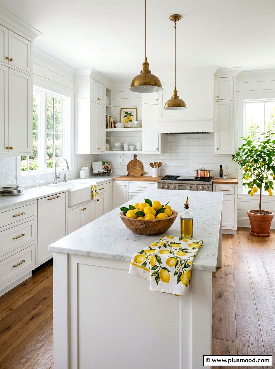 Lemon kitchen decor - 25 fresh summer kitchen decor ideas