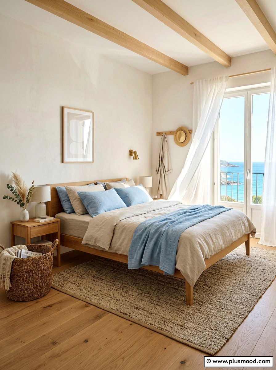 Light Linen Bedroom - 25 summer home styling ideas