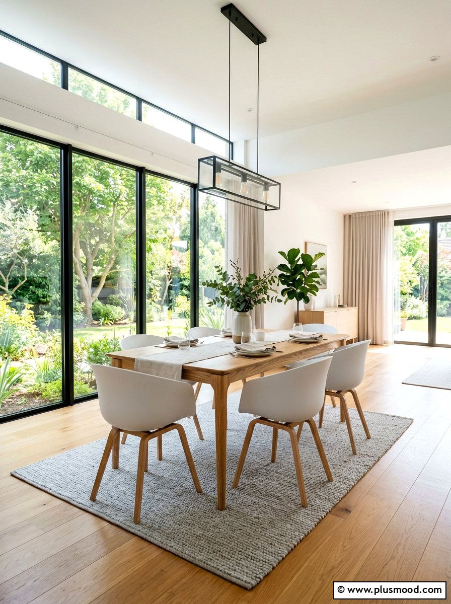 Light Wood Dining Table - 25 summer coastal dining room ideas