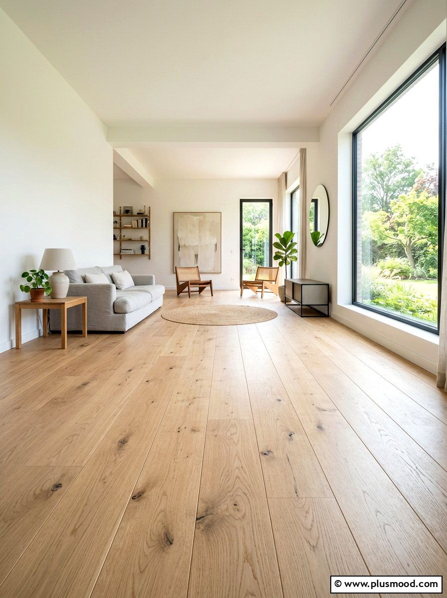 Light Wood Flooring Interior - 25 summer minimalist summer decor ideas