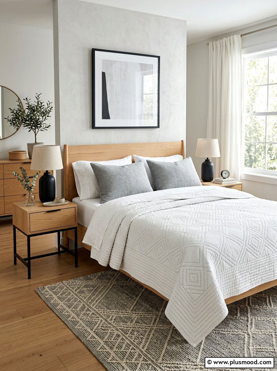 Lightweight Cotton Quilt - 25 summer bed styling ideas