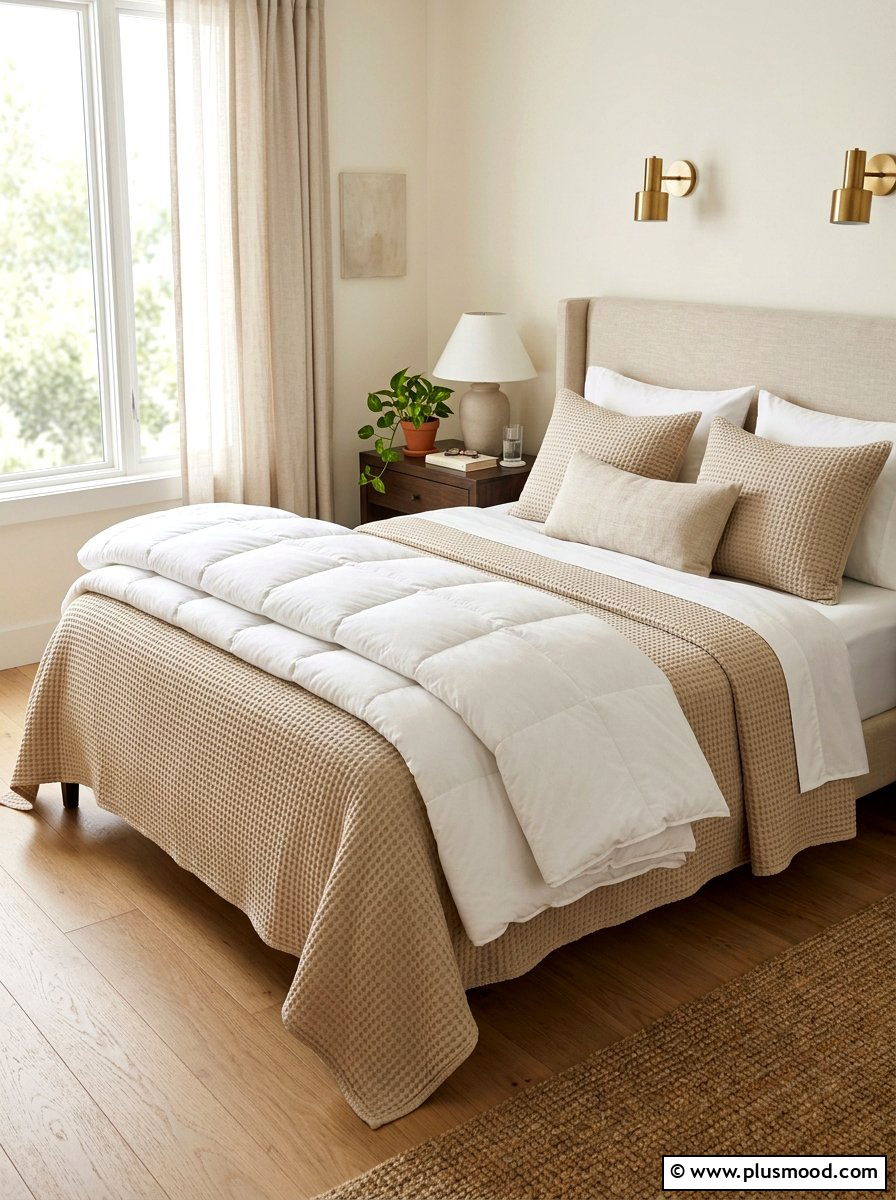 Lightweight Summer Bedding Layers - 25 summer duvet styling ideas