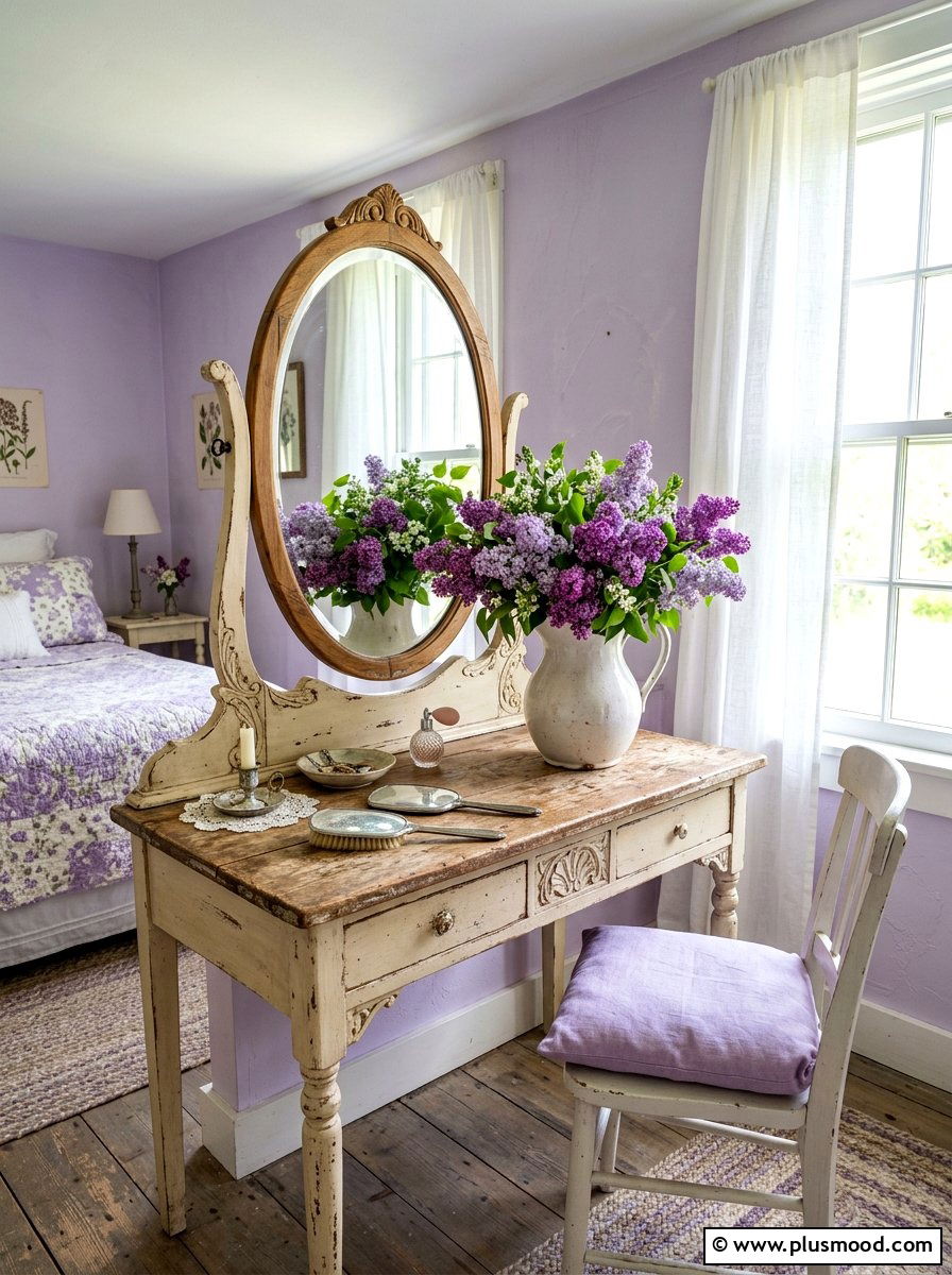 Lilac bedroom flower - 25 summer flower decor ideas for bedroom