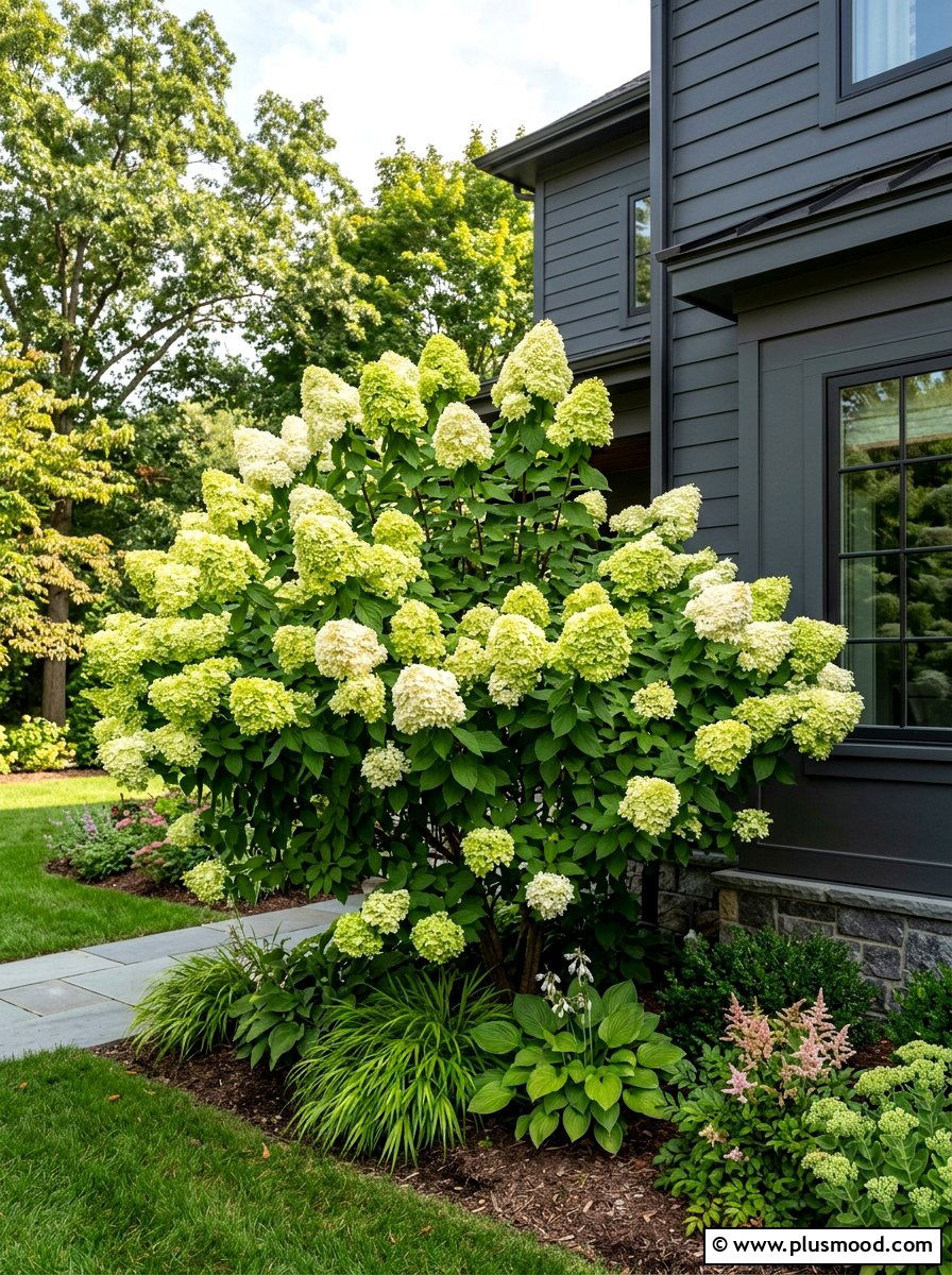 Limelight Hydrangea - 25 late summer landscaping ideas