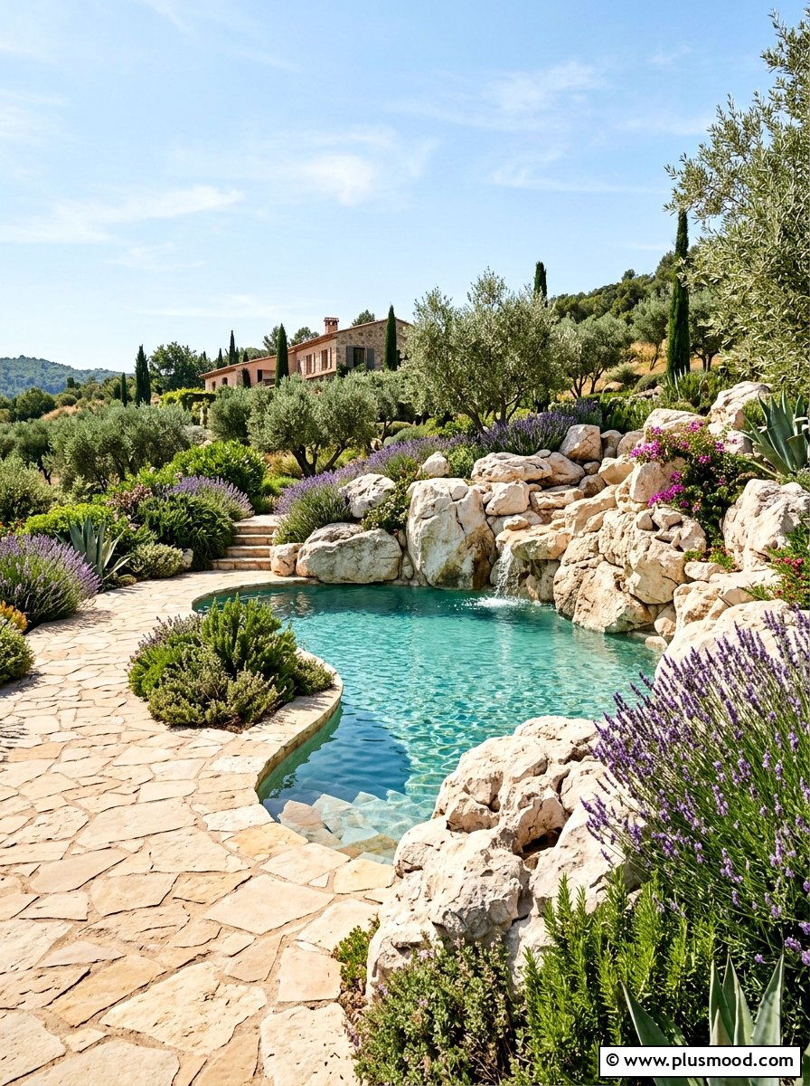 Limestone Boulders Near Pool - 25 pool landscaping ideas with boulders