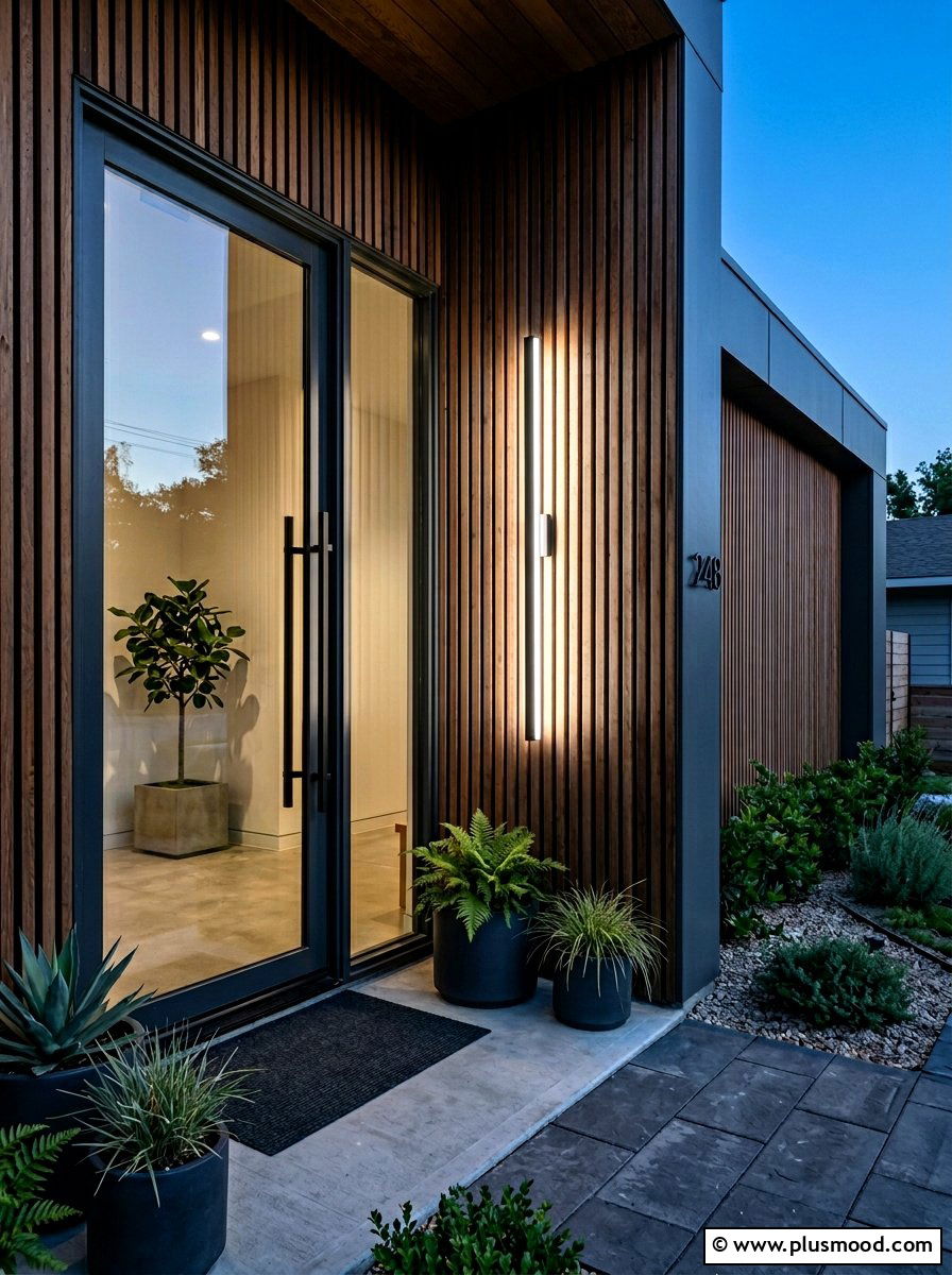 Linear Wall Mounted Porch Light Fixture - 25 summer porch lighting curb appeal ideas