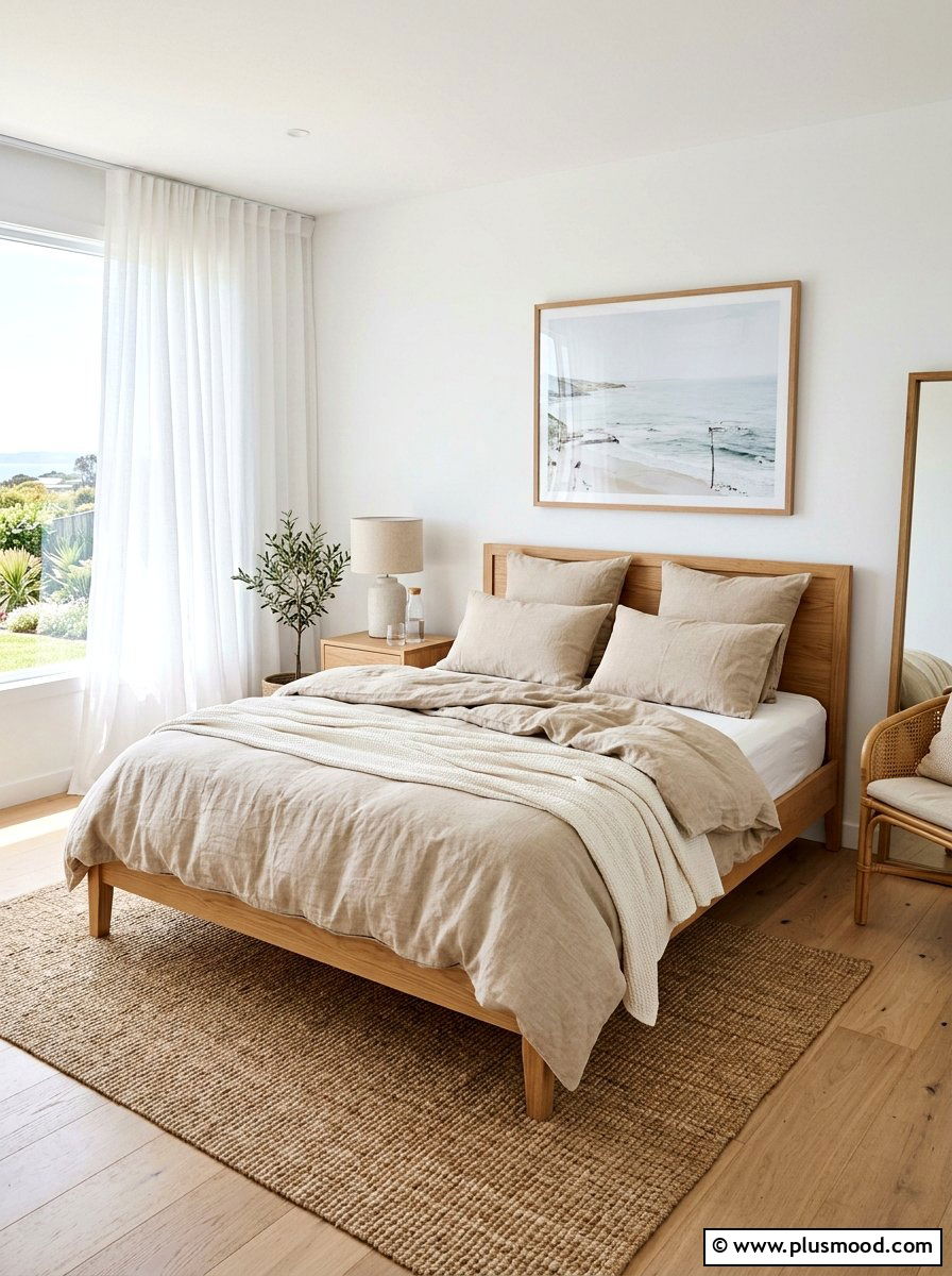 Linen Bedding - 25 easy summer home ideas