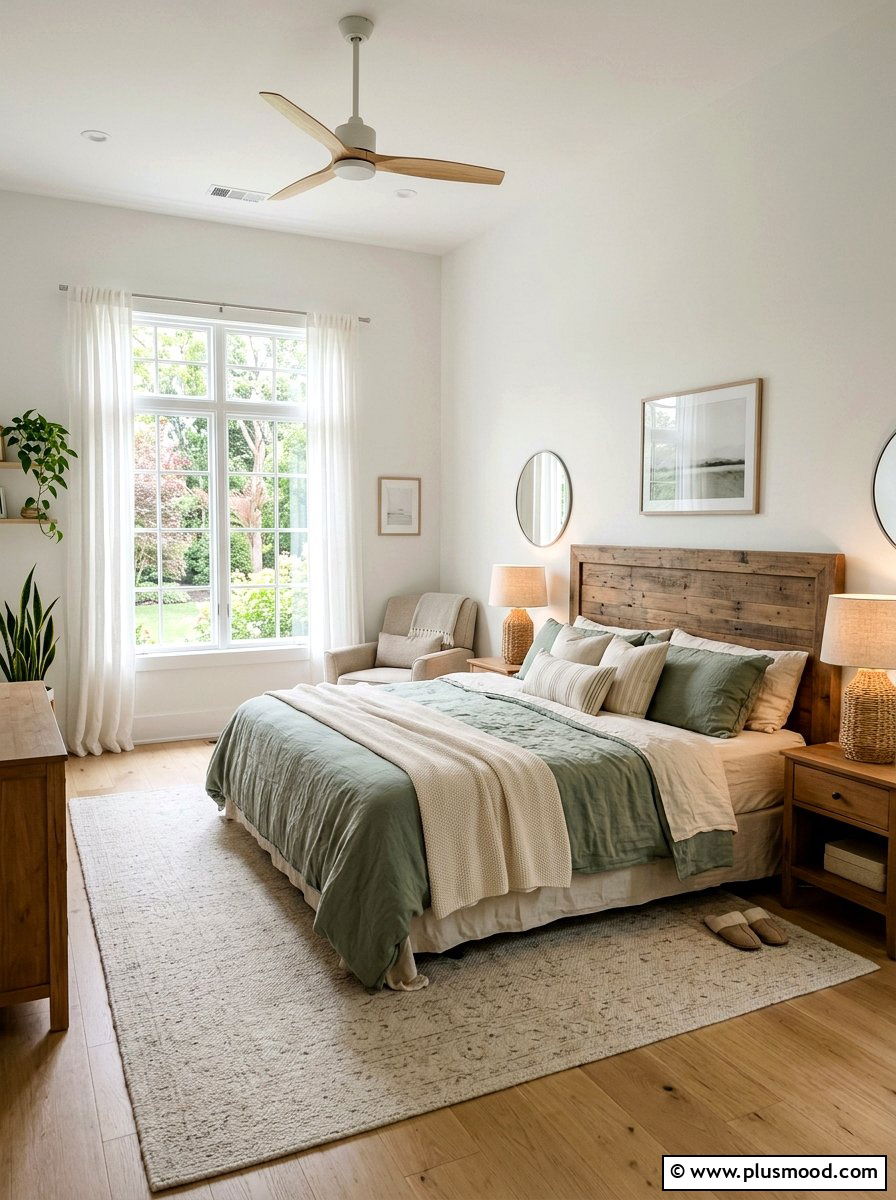 Linen Master Bedroom - 25 summer natural texture decor ideas