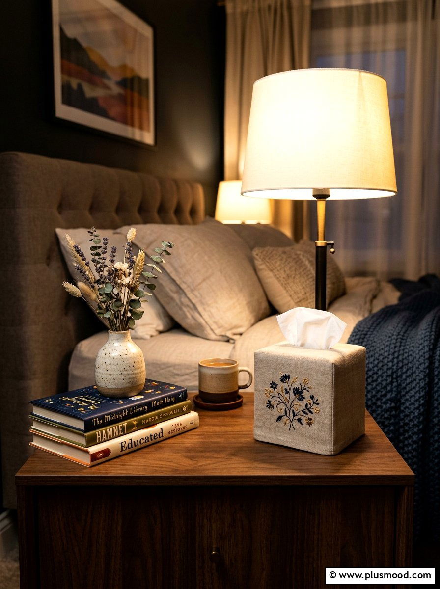 Linen Tissue Box Cover - 25 summer linen decor ideas