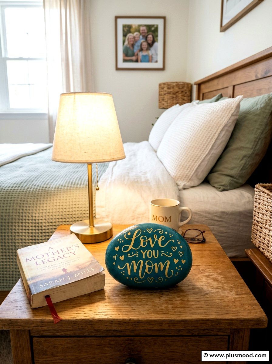 Love You Mom Painted Rock - 25 painted rock ideas for mothers day