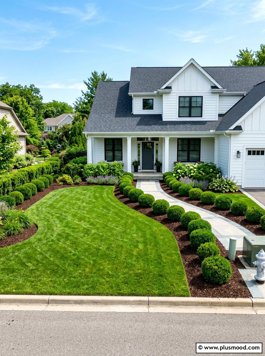 Low Maintenance Front Yard - 25 summer tidy front yard ideas