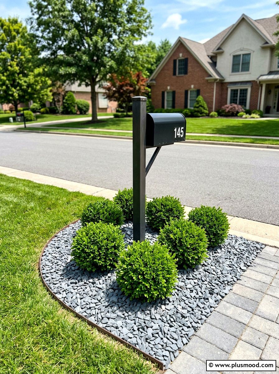 Low Maintenance Mailbox Landscaping - 25 summer mailbox planter ideas