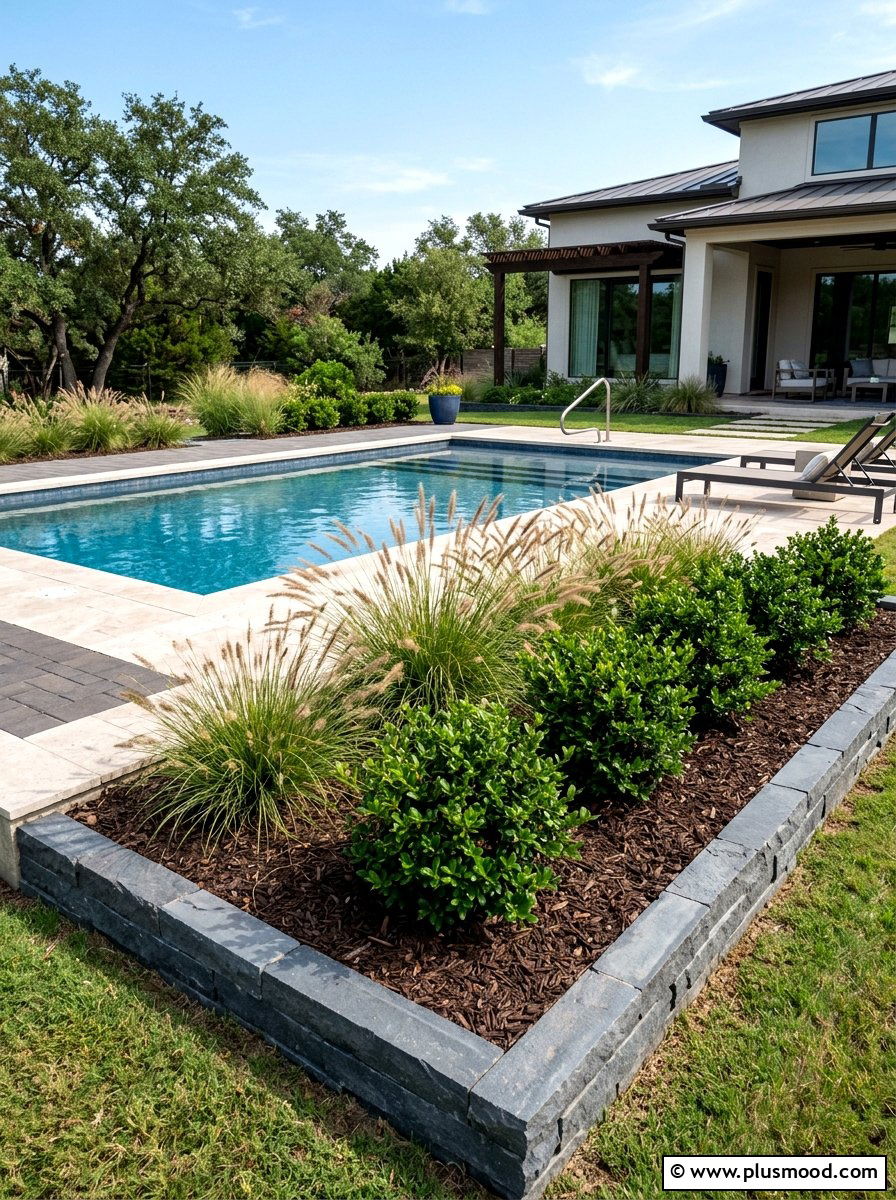 Low Maintenance Pool Landscaping - 25 pool landscaping ideas for Texas homes