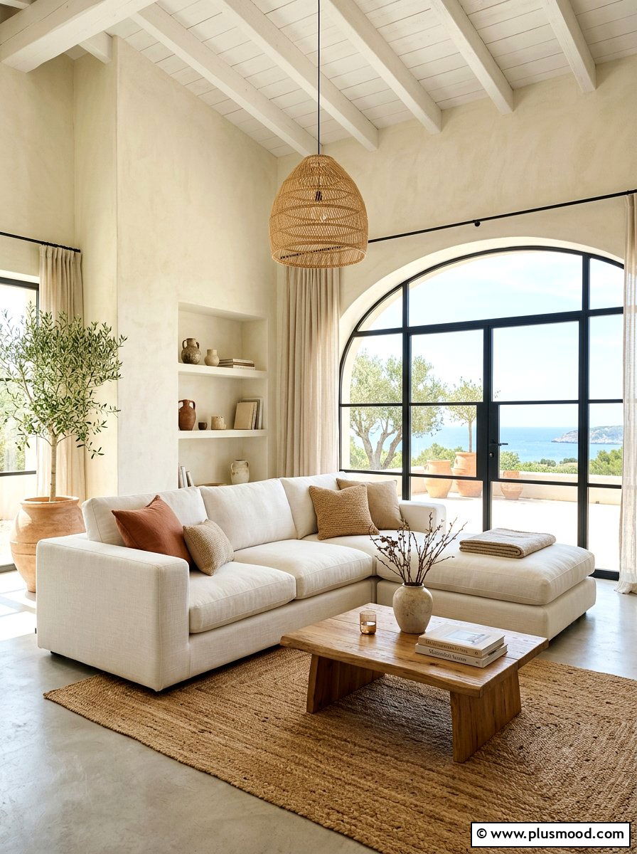 Low Profile Modern Sofa - 25 summer sofa styling ideas