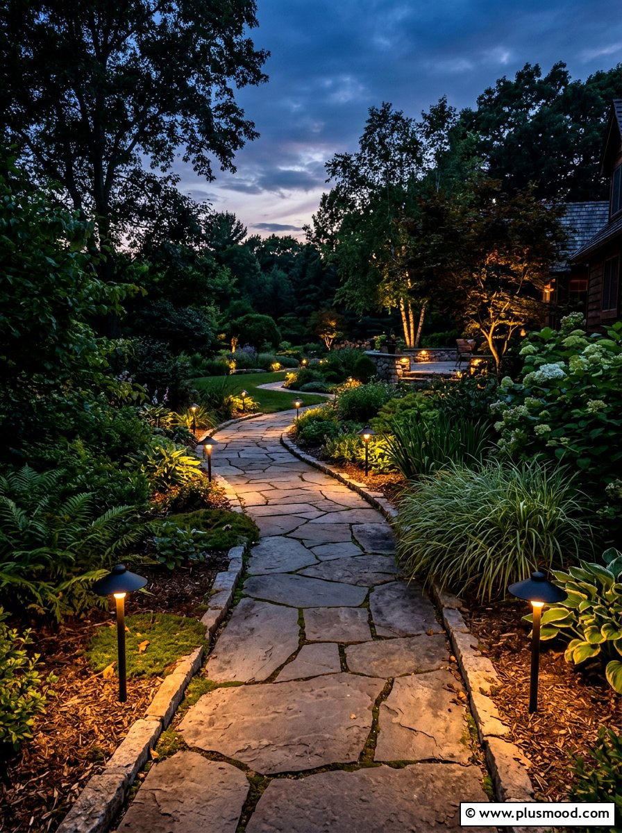 Low Voltage Pathway Lighting - 25 pool landscaping ideas for natural pools