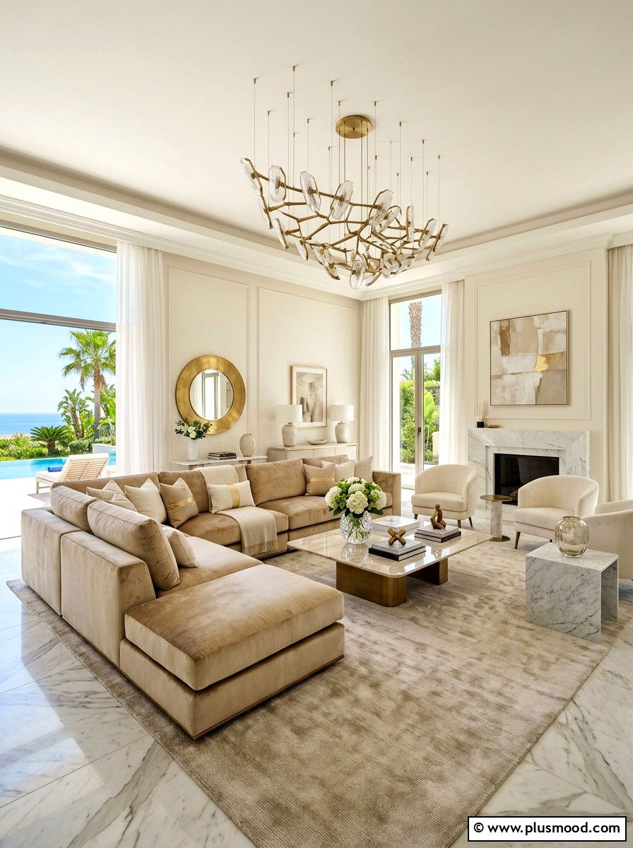 Luxury Neutral Living Room - 25 neutral summer living room ideas