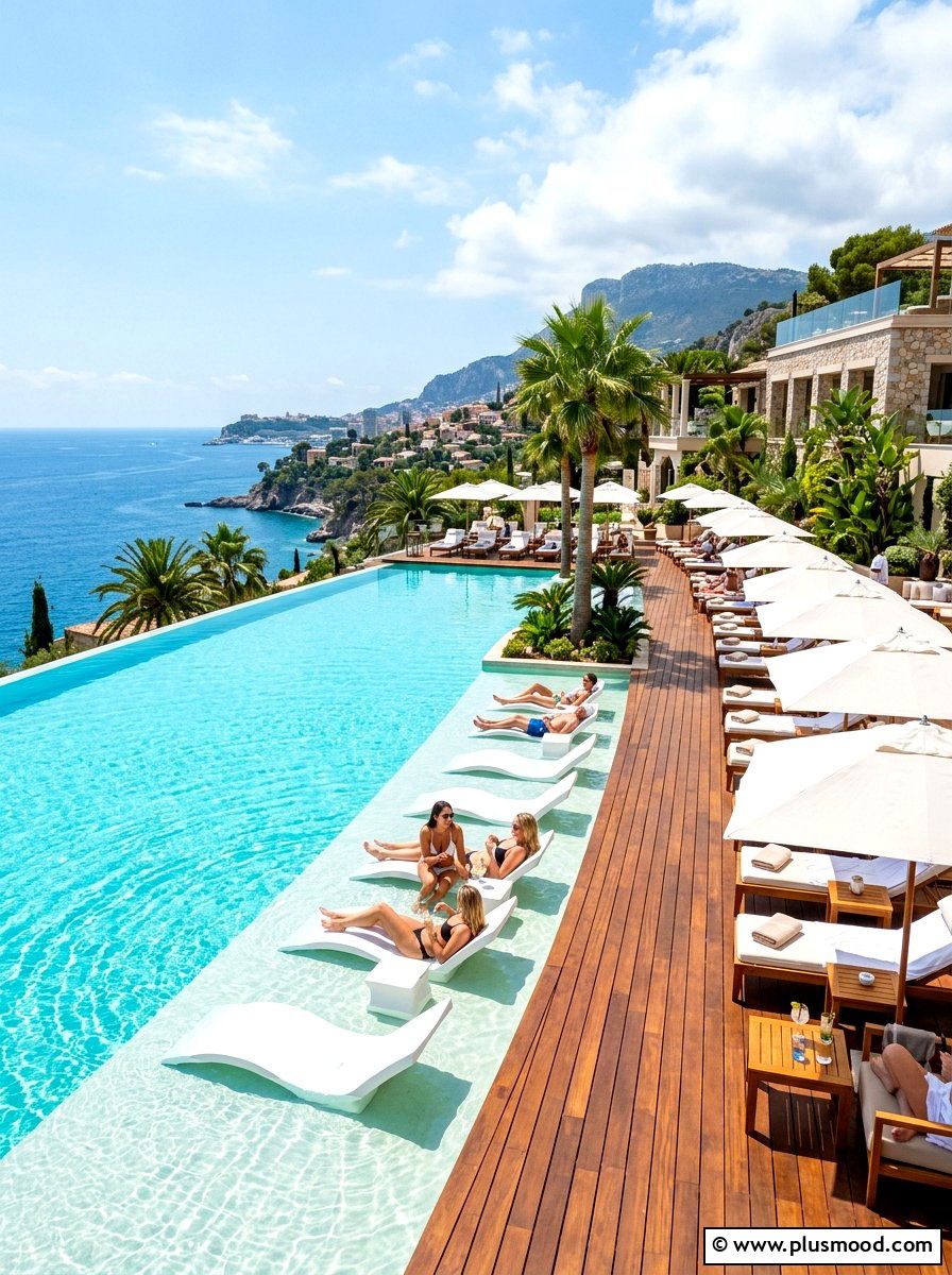 Luxury Resort Pool - 25 summer pool landscaping ideas