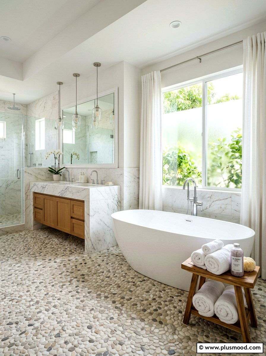 Luxury Spa Bathroom Style - 25 summer relaxed luxury decor ideas
