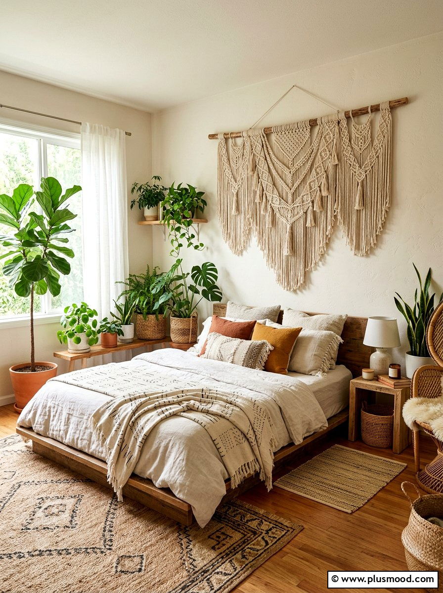 Macrame Wall Hanging - 25 easy summer home decor ideas