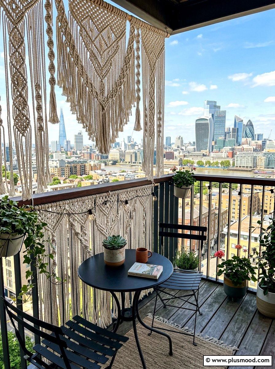 Macrame patio curtains - 25 summer patio curtain ideas
