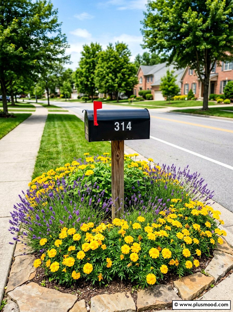 Mailbox Garden - 25 summer bungalow curb appeal ideas