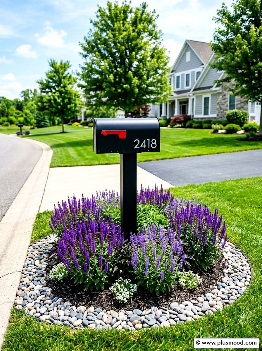 Mailbox Landscaping - 25 summer front yard curb appeal ideas