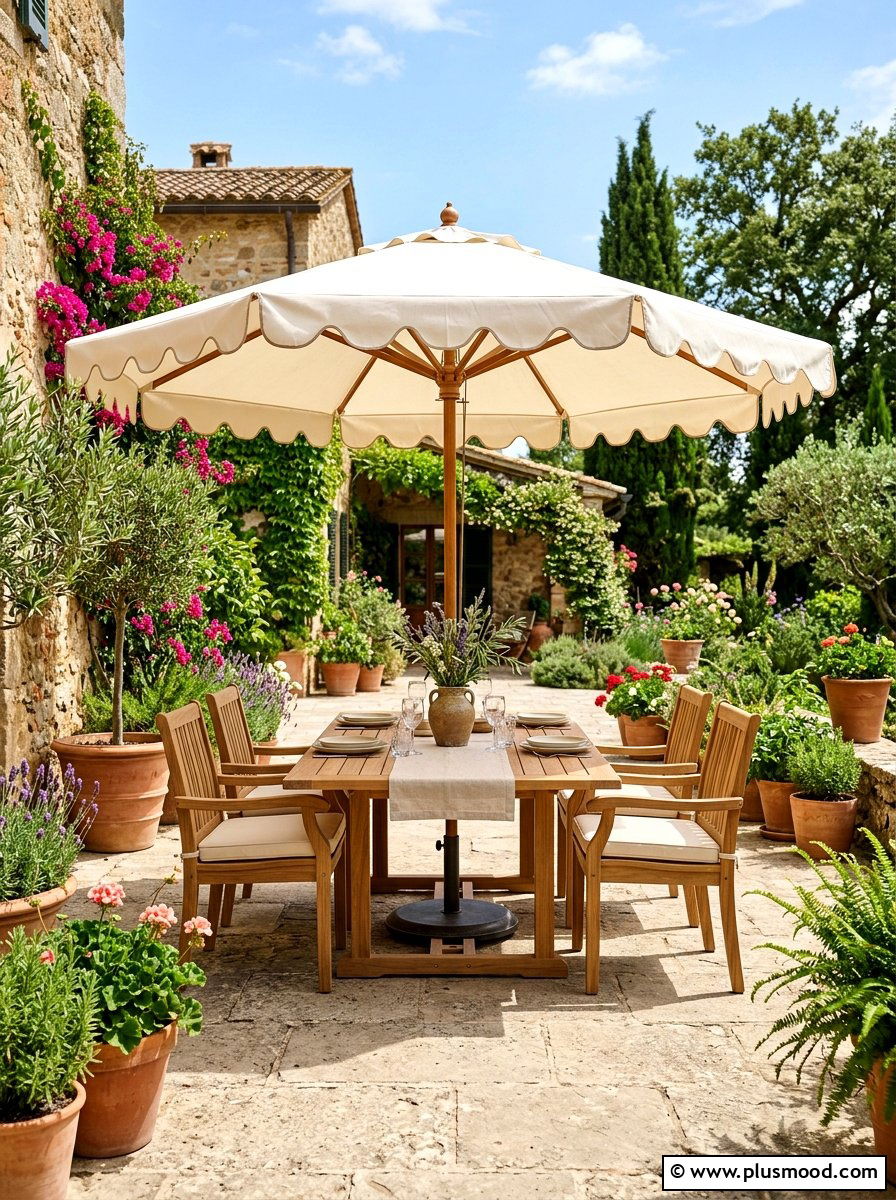 Market Patio Umbrella - 25 summer patio umbrella ideas