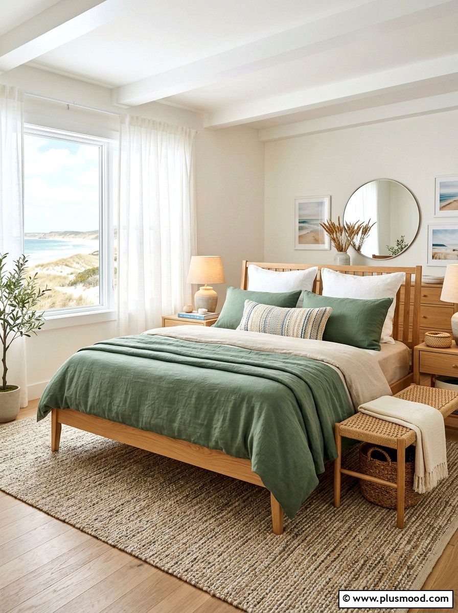 Master Bedroom Bedding - 25 summer transition decor ideas