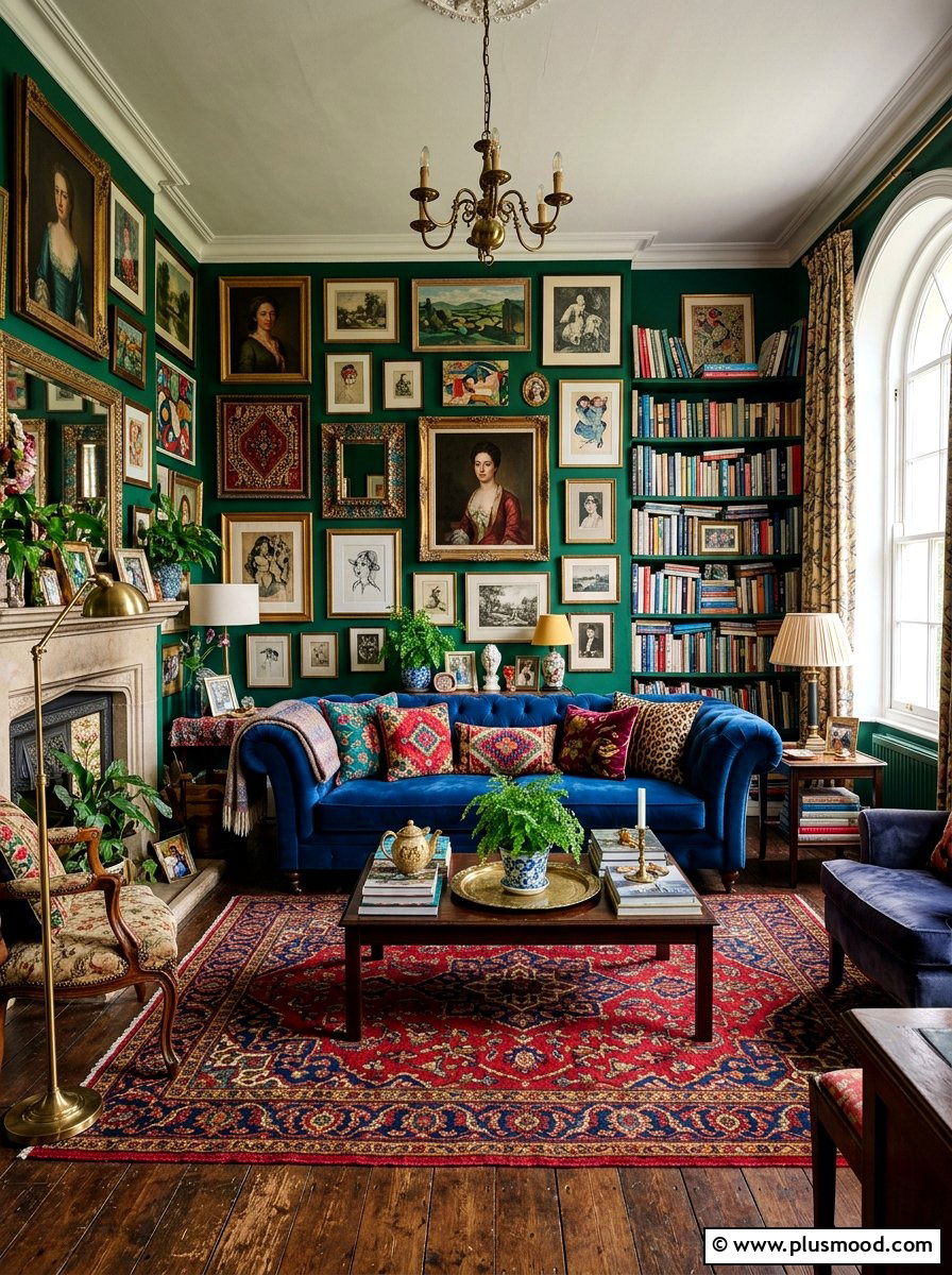 Maximalist Living Room - 25 cute summer home decor ideas