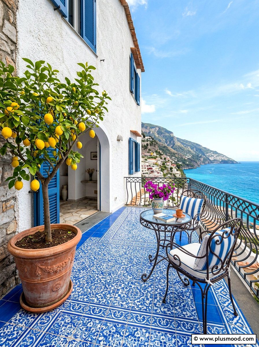 Mediterranean Balcony Style - 25 summer cozy balcony ideas