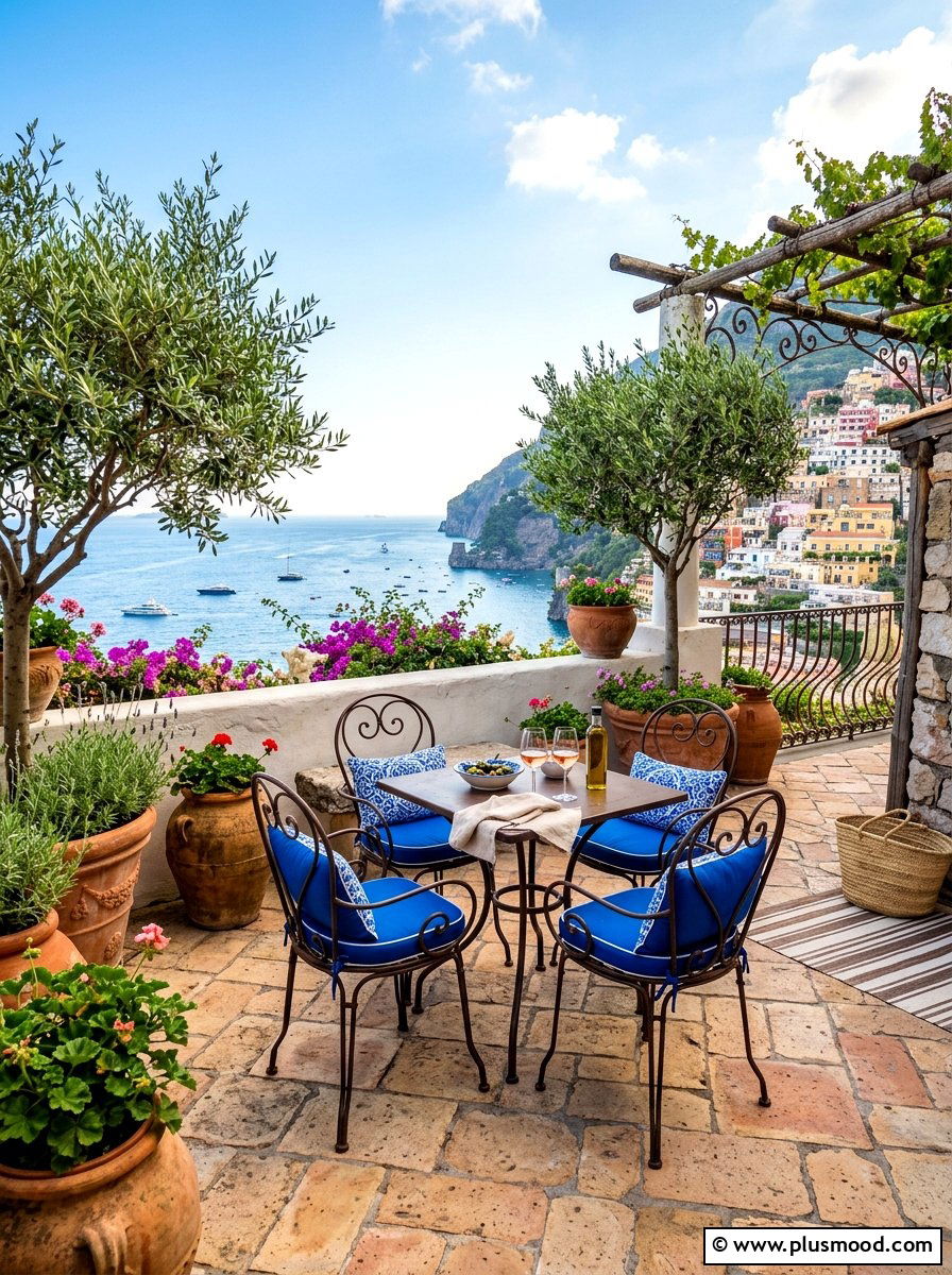 Mediterranean Coastal Patio - 25 summer coastal patio ideas