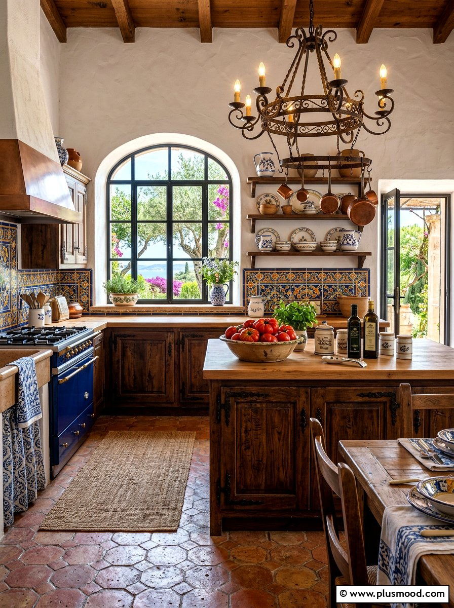 Mediterranean Kitchen Style - 25 summer kitchen styling ideas
