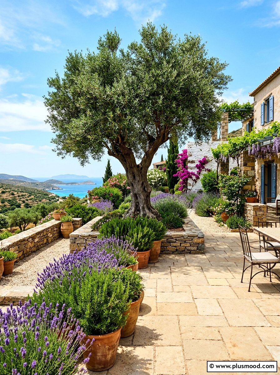 Mediterranean Landscape - 25 summer drought tolerant garden ideas
