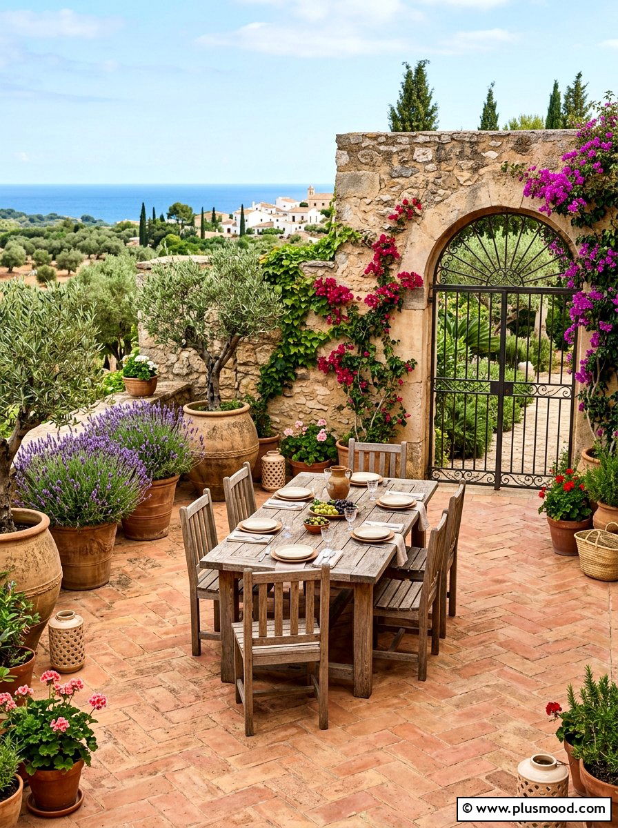 Mediterranean Patio Layout - 25 fresh summer garden styling ideas
