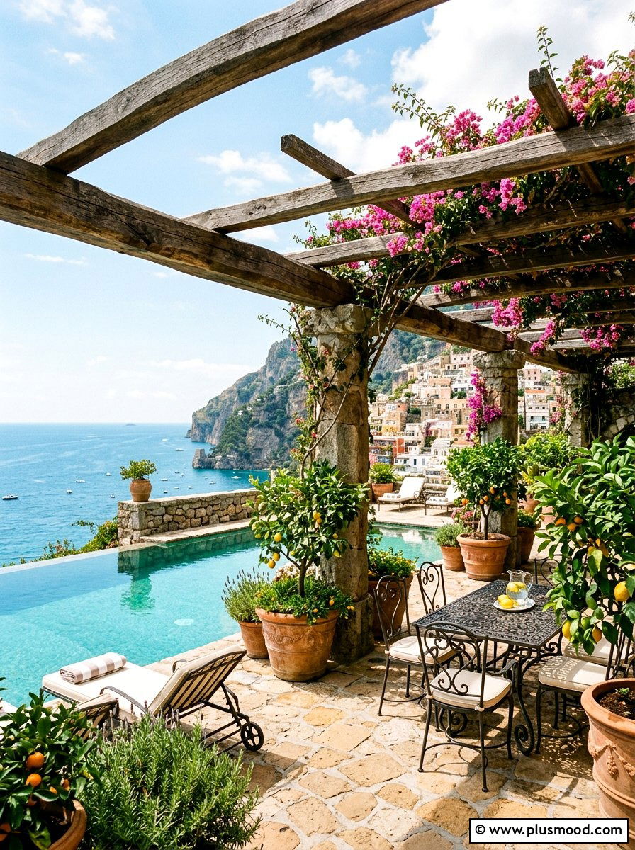 Mediterranean Pool Landscape - 25 pool landscaping ideas with pergola