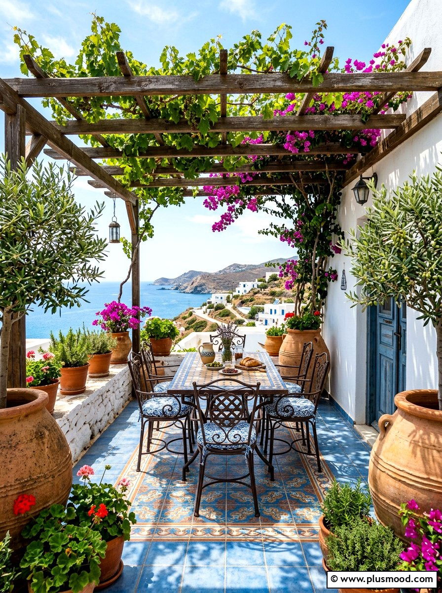 Mediterranean Porch - 25 cozy summer porch ideas