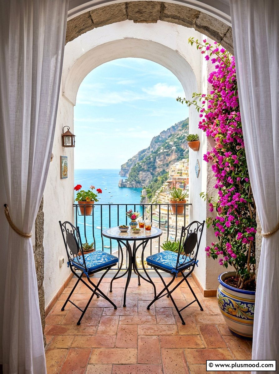 Mediterranean Style Balcony Decor - 25 summer coastal balcony ideas