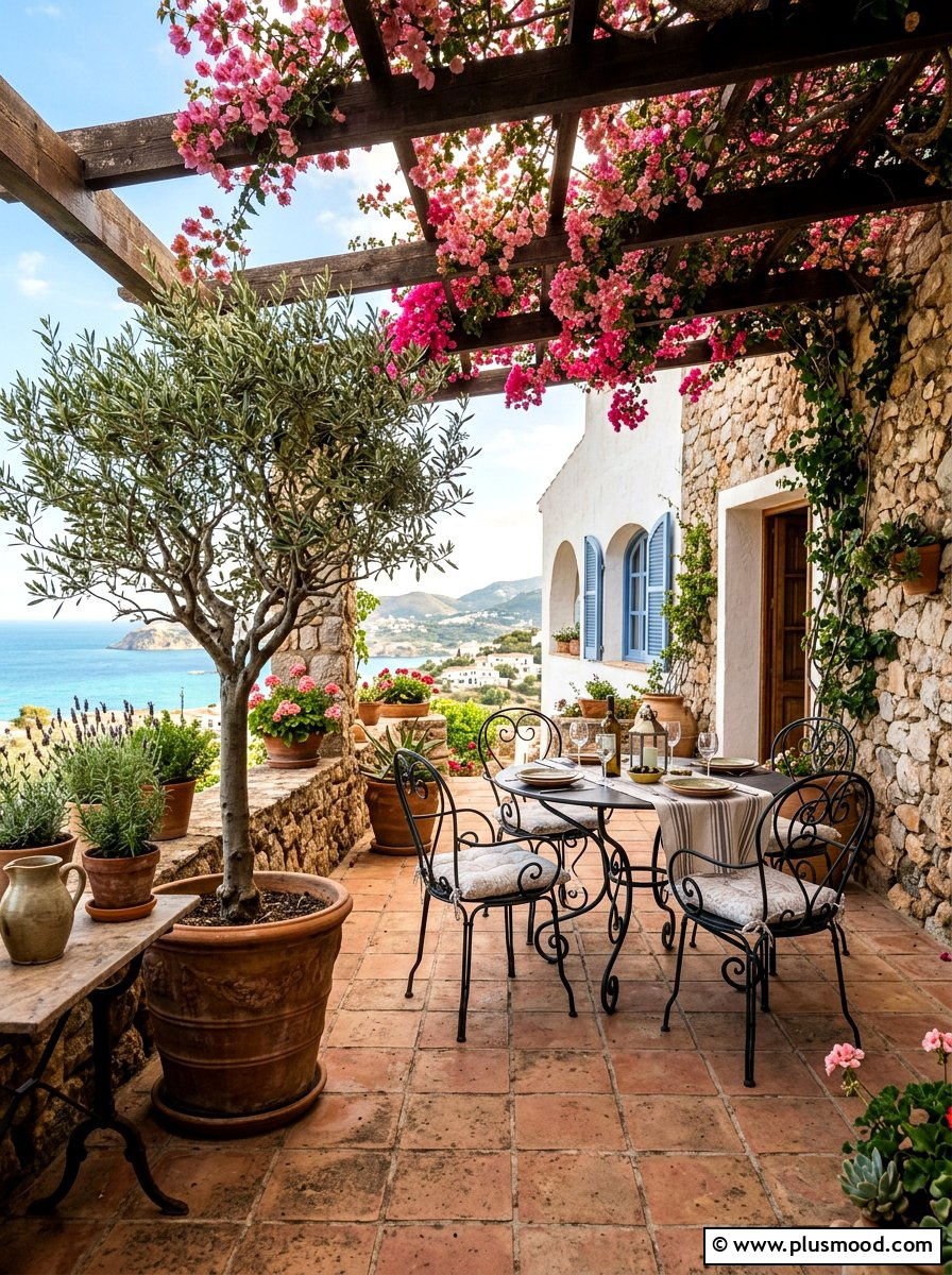 Mediterranean Style Patio - 25 trending summer garden ideas