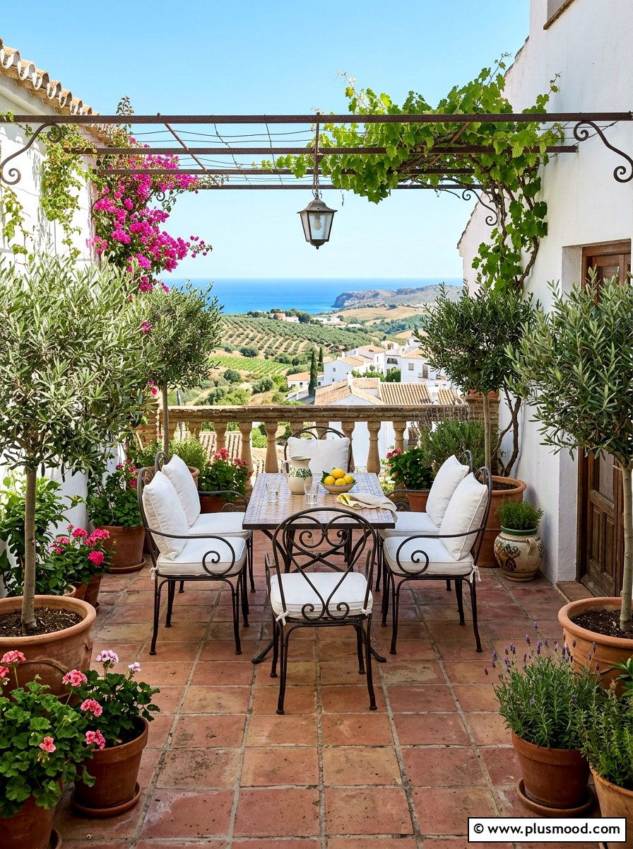 Mediterranean Style Patio - 25 best summer patio ideas