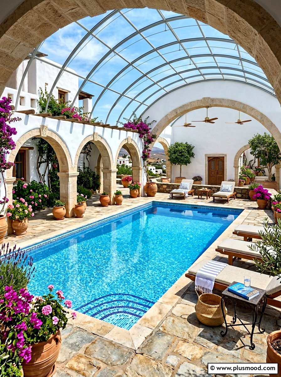 Mediterranean Style Pool - 25 summer pool ideas