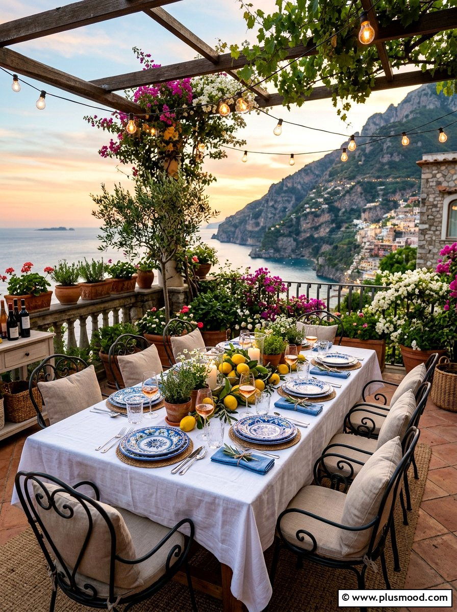 Mediterranean Terrace Dinner