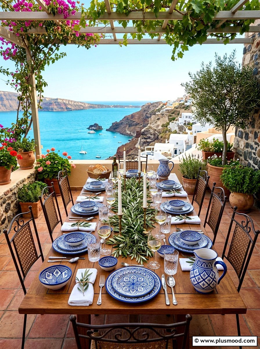 Mediterranean alfresco - 25 summer entertaining table ideas
